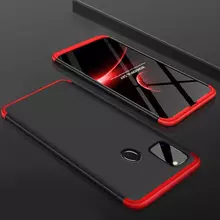 Чехол бампер для Samsung Galaxy M21 GKK Dual Armor Black&Red (Черный&Красный)