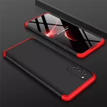 Чехол бампер для Samsung Galaxy Note 20 GKK Dual Armor Black&Red (Черный&Красный)