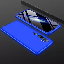 Чехол бампер для Xiaomi Mi Note 10 Pro GKK Dual Armor Blue (Синий)