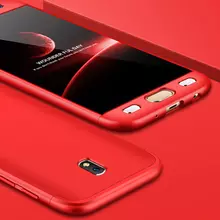 Чехол бампер для Samsung Galaxy J3 2017 GKK Dual Armor Red (Красный)