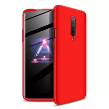 Чехол бампер для OnePlus 7 Pro GKK Dual Armor Red (Красный)
