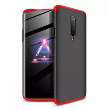 Чехол бампер для OnePlus 7 Pro GKK Dual Armor Black&Red (Черный&Красный)