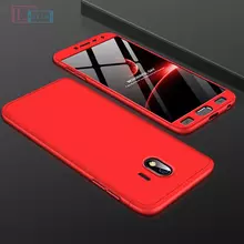 Чехол бампер для Samsung Galaxy J4 2018 J400F GKK Dual Armor Red (Красный)