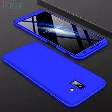 Чехол бампер для Samsung Galaxy J6 Plus GKK Dual Armor Blue (Синий)