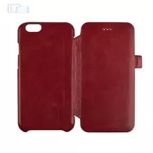 Чехол книжка для iPhone 6 Plus / iPhone 6S Plus Hoco General Red (Красный)