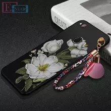 Чехол бампер для Huawei Honor 8 Lite Anomaly Flowers Boom Black Jasmine (Черный Жасмин)