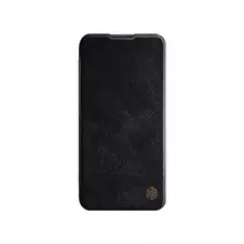 Чехол книжка для Huawei P40 Lite Nillkin Qin Black (Черный)