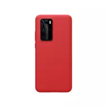 Чехол бампер для Huawei P40 Pro Nillkin Pure Red (Красный)
