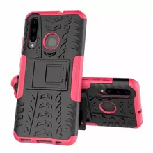Чехол бампер для Motorola One Action Nevellya Case Pink (Розовый)