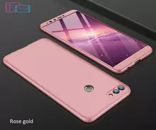 Чехол бампер для Huawei Y9 2018 GKK Dual Armor Rose Gold (Розовое Золото)