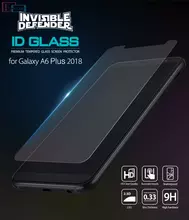Защитное стекло для Samsung Galaxy A6 Plus 2018 Ringke ID Glass 3 pack Crystal Clear (Прозрачный)