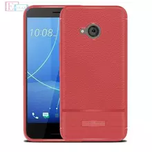 Чехол бампер для HTC U11 Life idools Leather Fit Red (Красный)