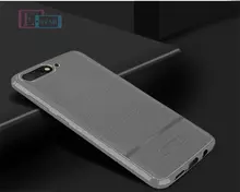 Чехол бампер для Huawei Honor 7A idools Leather Fit Gray (Серый)