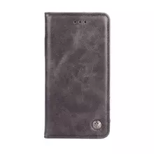 Чехол книжка для Sony Xperia 10 Plus idools Retro Gray (Серый)