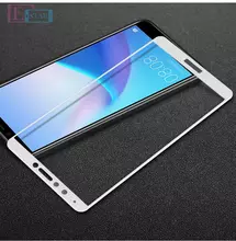 Защитное стекло для Huawei Y9 2018 Imak Full Cover Glass White (Белый)