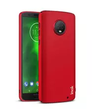 Чехол бампер для Motorola P40 Imak Jazz Slim Red (Красный)