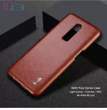 Чехол бампер для OnePlus 6 Imak Leather Fit Brown (Коричневый)