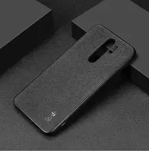 Чехол бампер для Xiaomi Redmi Note 8 pro Imak LX-5 Suede Cross Pattern (Клеточный Патерн)