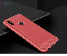 Чехол бампер для Xiaomi MiA2 Lite iPaky Carbon Fiber Red (Красный)
