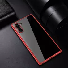 Чехол бампер для Samsung Galaxy Note 10 Ipaky Fusion Red (Красный)