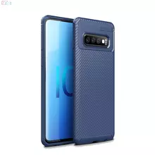 Чехол бампер для Samsung Galaxy S10 Plus Ipaky Lasy Blue (Синий)