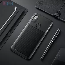 Чехол бампер для Xiaomi MiA2 Ipaky Lasy Black (Черный)
