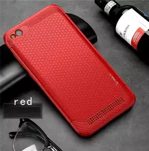 Чехол бампер для Xiaomi Redmi 5A Ipaky Texture Red (Красный)