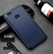 Чехол бампер для Xiaomi Mi5X Ipaky Texture Blue (Синий)