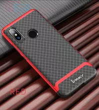 Чехол бампер для Xiaomi Mi8 Ipaky Original Red (Красный)