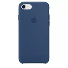 Чехол бампер для iPhone 7 Apple Silicone Bumper Blue Cobalt (Кобальтовый Синий)