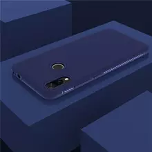 Чехол бампер для Xiaomi Redmi Note 7 Pro Lenuo Leshen Blue (Синий)