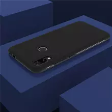 Чехол бампер для Xiaomi Redmi Note 7 Pro Lenuo Leshen Black (Черный)
