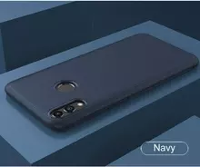 Чехол бампер для Huawei Honor 10 Lite Lenuo Leshen Blue (Синий)