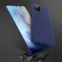 Чехол бампер для Samsung Galaxy S20 Lenuo Leshen Blue (Синий)