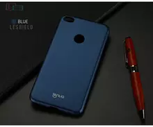 Чехол бампер для Huawei Honor 8 Lite Lenuo Matte Blue (Синий)