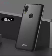 Чехол бампер для Xiaomi Redmi 7 Lenuo Matte Black (Черный)