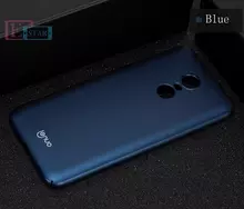 Чехол бампер для Xiaomi Redmi 5 Plus Lenuo Matte Blue (Синий)