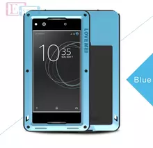 Чехол бампер для Sony Xperia XA1 Love Mei PowerFull Blue (Синий)