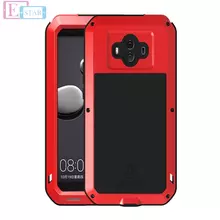 Чехол бампер для Huawei Mate 10 Love Mei PowerFull Red (Красный)