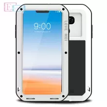 Чехол бампер для LG G7 ThinQ Love Mei PowerFull White (Белый)