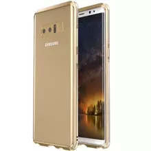 Чехол бампер для Samsung Galaxy Note 8 N955 Luphie Sword Gold&Silver (Золотой&Серебристый)