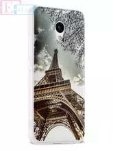 Чехол бампер для Meizu M5 Anomaly 3D Grafity Eiffel Tower (Эйфелева башня)