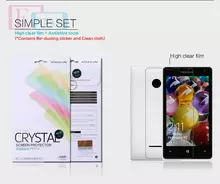 Защитная пленка для Microsoft Lumia 435 Nillkin Matte Film Crystal Clear (Прозрачный)