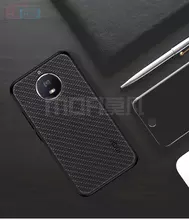 Чехол бампер для Motorola Moto G5s Plus Mofi Carbon Bumper Black (Черный)