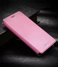 Чехол книжка для Xiaomi Poco F2 Pro Mofi Cross Pink (Розовый)