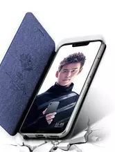 Чехол книжка для Xiaomi Redmi 8 Mofi Crystal Black (Черный)