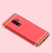 Чехол бампер для Samsung Galaxy S9 Plus Mofi Electroplating Red (Красный)