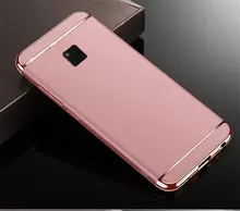 Чехол бампер для Xiaomi Redmi K30 Pro Mofi Electroplating Rose Gold (Розовое Золото)
