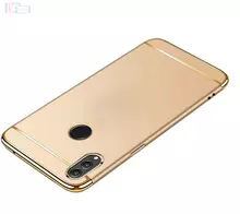 Чехол бампер для Samsung Galaxy A30 Mofi Electroplating Gold (Золотой)