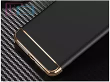Чехол бампер для Huawei Honor 7A Pro Mofi Electroplating Black (Черный)